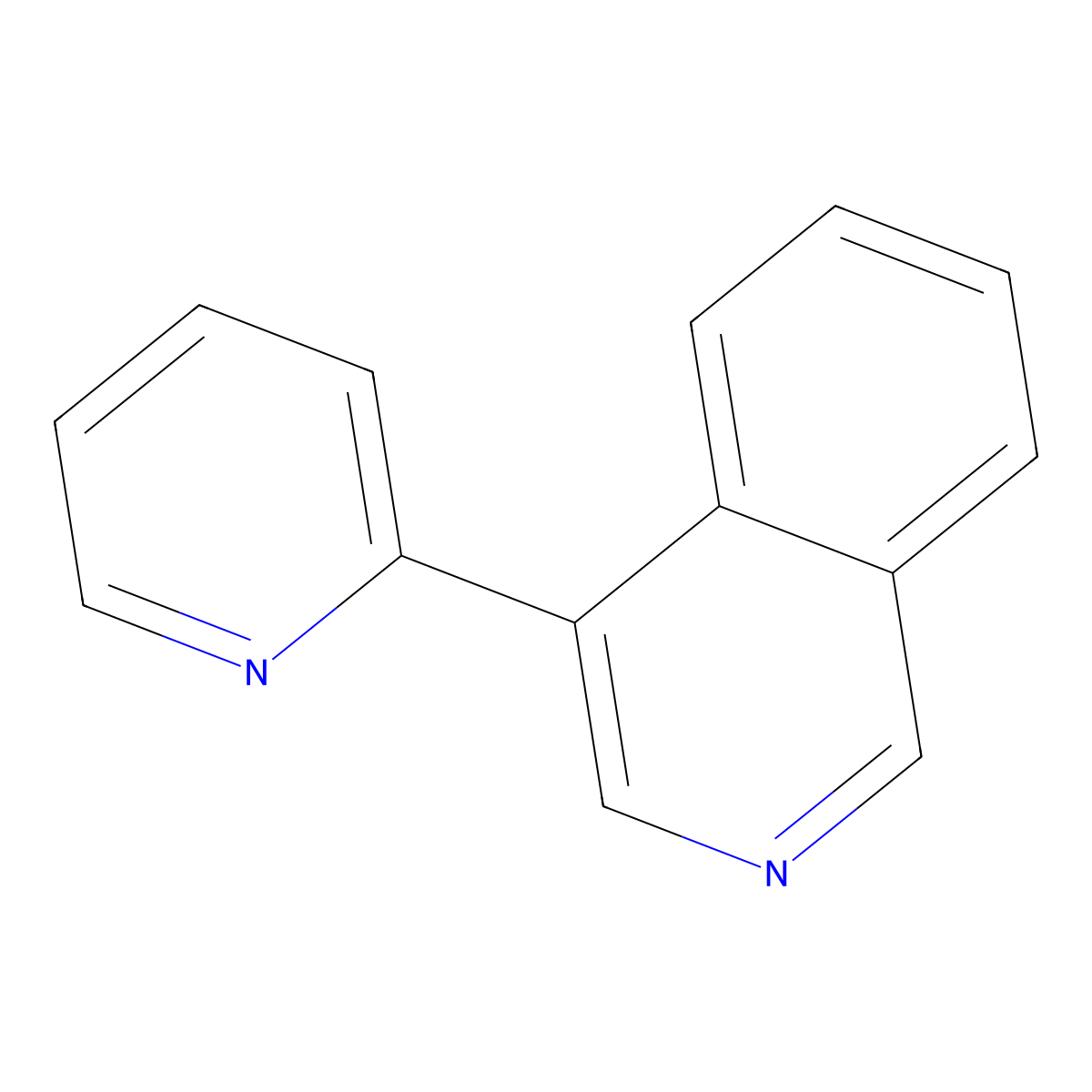 4-Pyridin-2-yl-isoquinoline molecular structure, CAS 112370-16-8