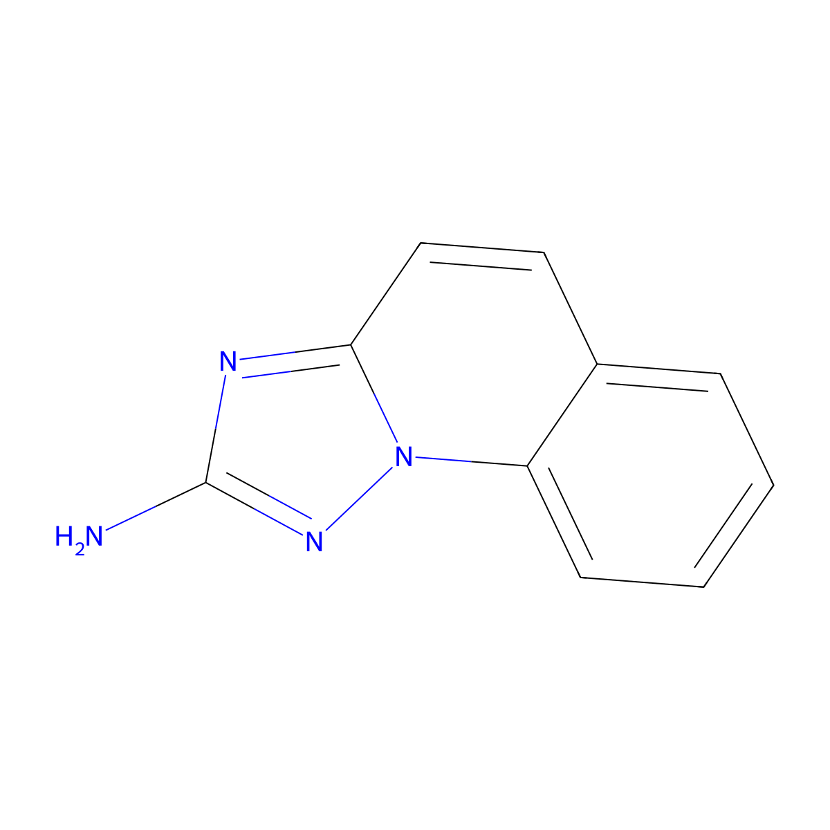 [1,2,4]Triazolo[1,5-a]quinolin-2-amine molecular structure, CAS 1124382-70-2