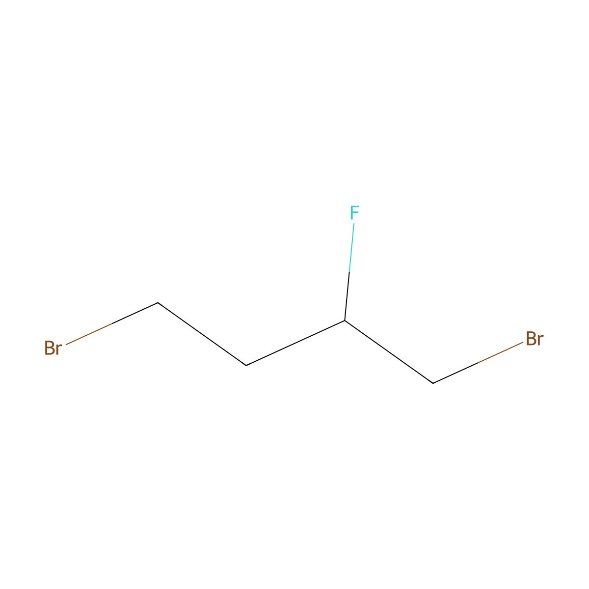 1,4-Dibromo-2-fluorobutane molecular structure, CAS 112464-88-7