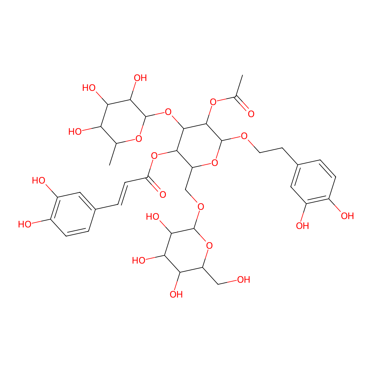 Tubuloside A molecular structure, CAS 112516-05-9