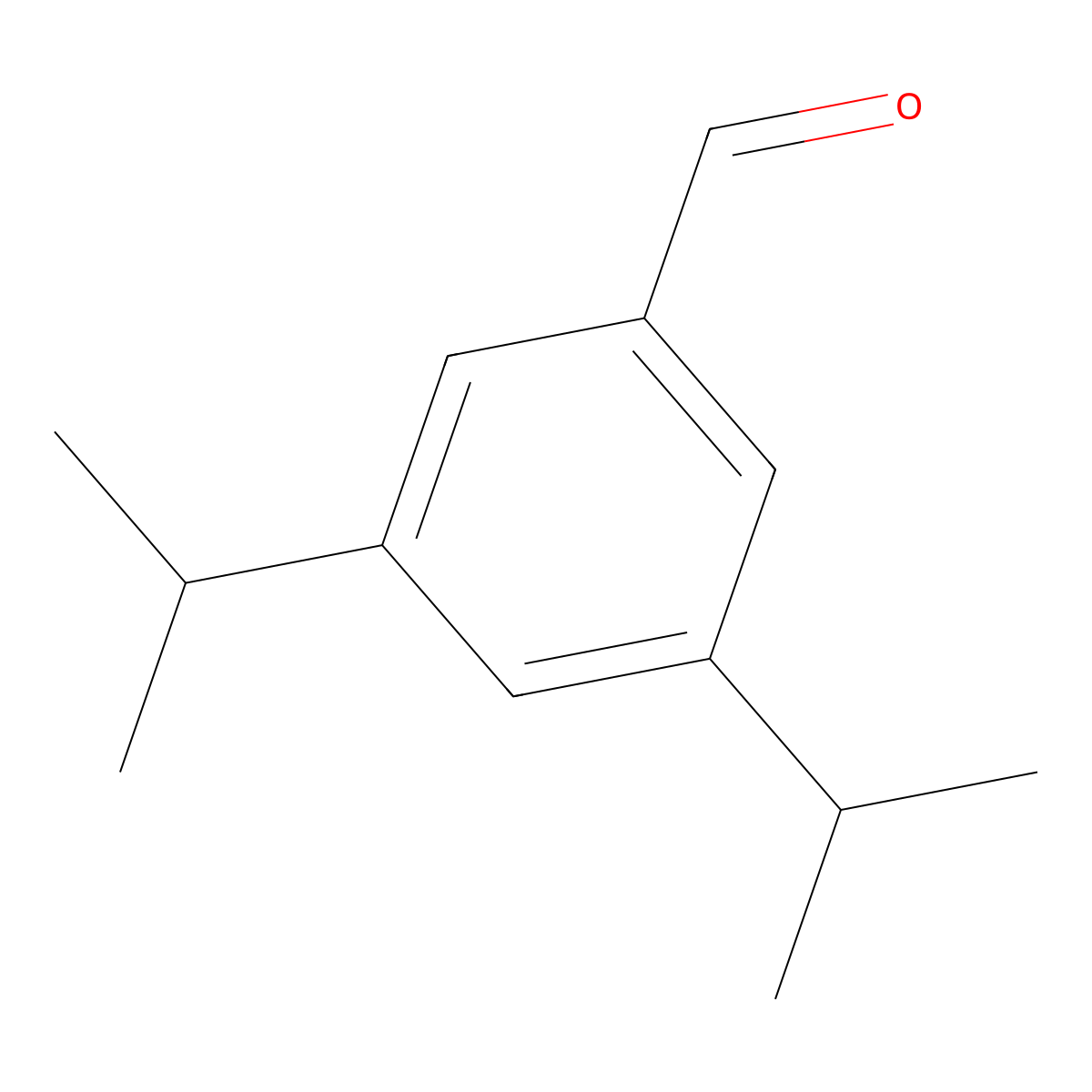 3,5-Diisopropylbenzaldehyde molecular structure, CAS 112538-48-4