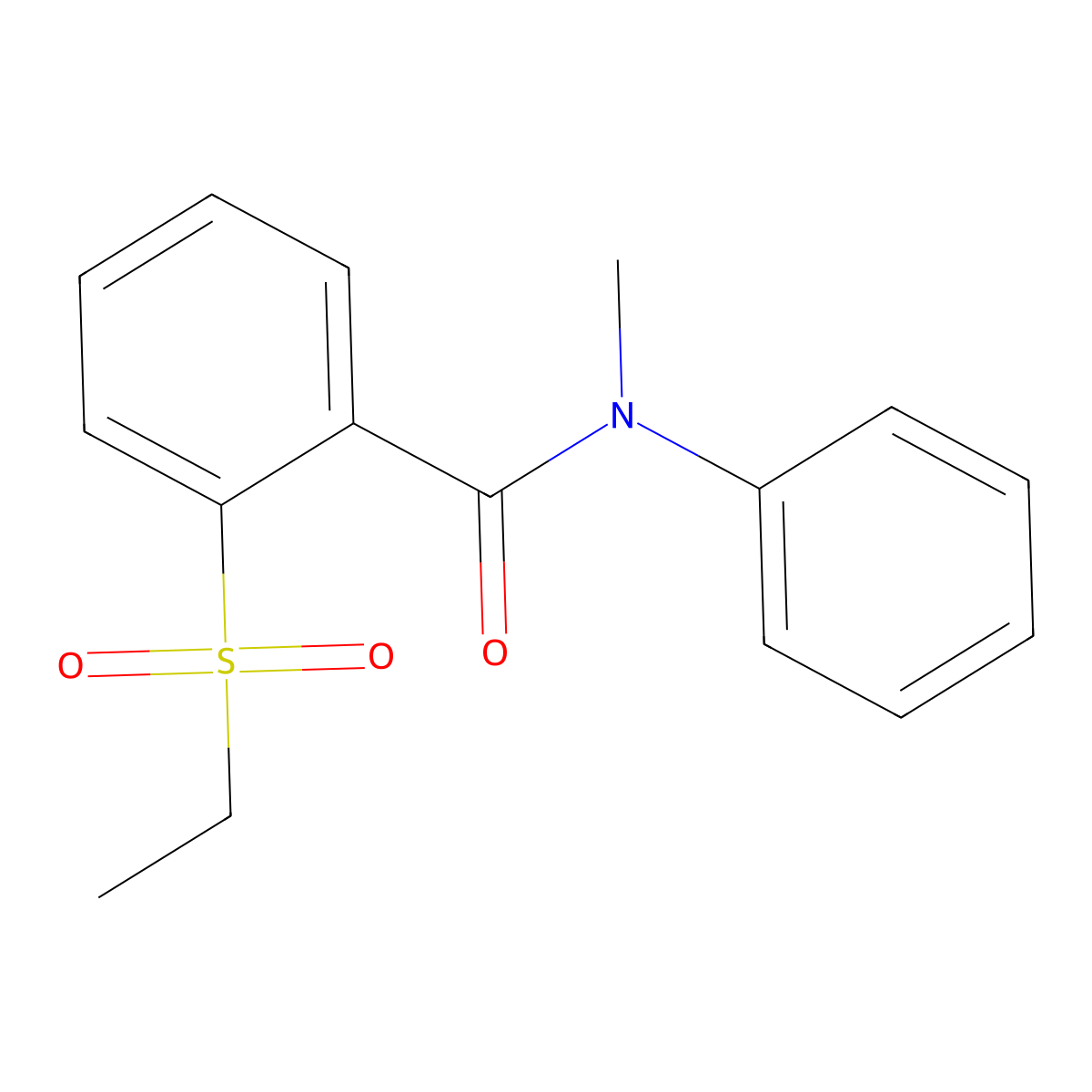 2-(ethylsulfonyl)-N-methyl-N-phenylbenzamide molecular structure, CAS 1125412-53-4