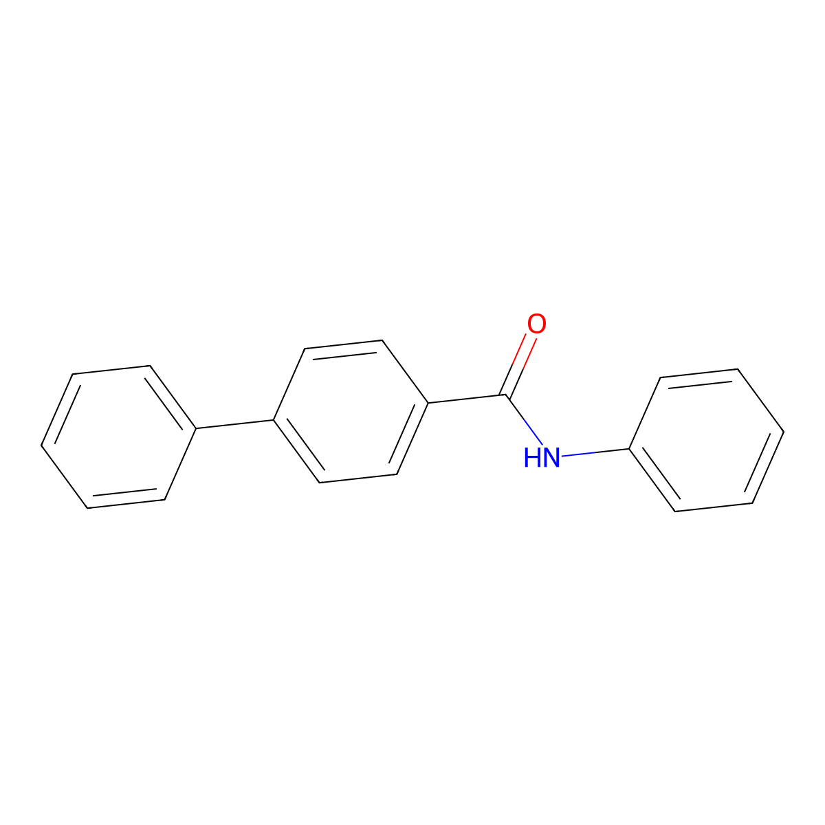 N-Phenyl-[1,1'-biphenyl]-4-carboxamide molecular structure, CAS 112561-32-7