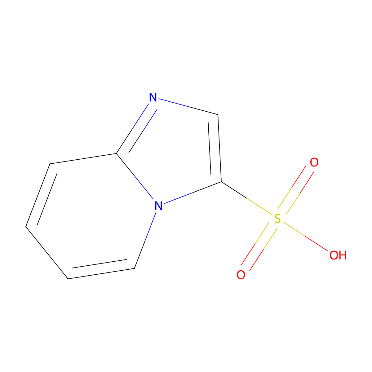 Imidazo[1,2-a]pyridine-3-sulfonic acid molecular structure, CAS 112581-51-8