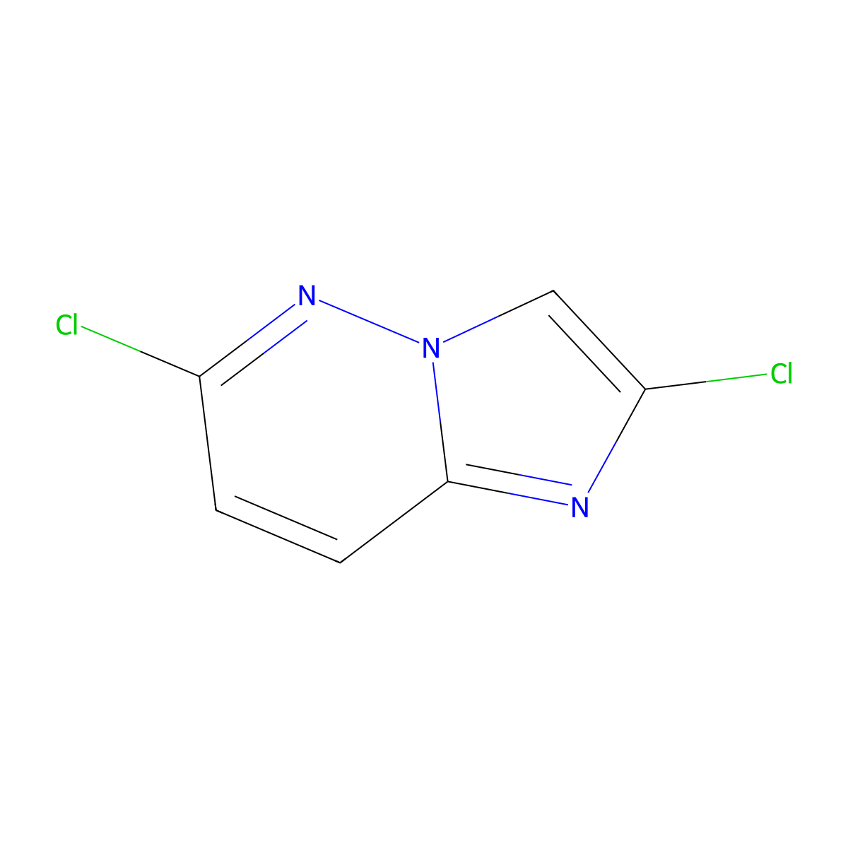2,6-Dichloroimidazo[1,2-b]pyridazine molecular structure, CAS 112581-77-8