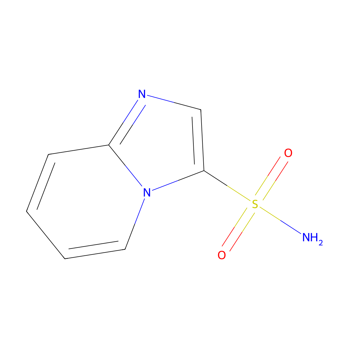 Imidazo(1,2-a)pyridine-3-sulfonamide molecular structure, CAS 112583-13-8