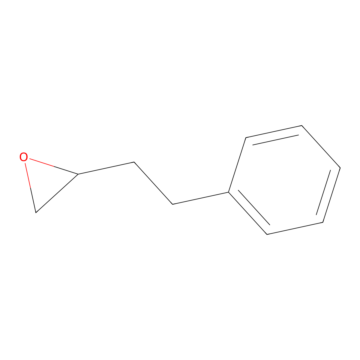 2-(2-Phenylethyl)oxirane molecular structure, CAS 1126-76-7