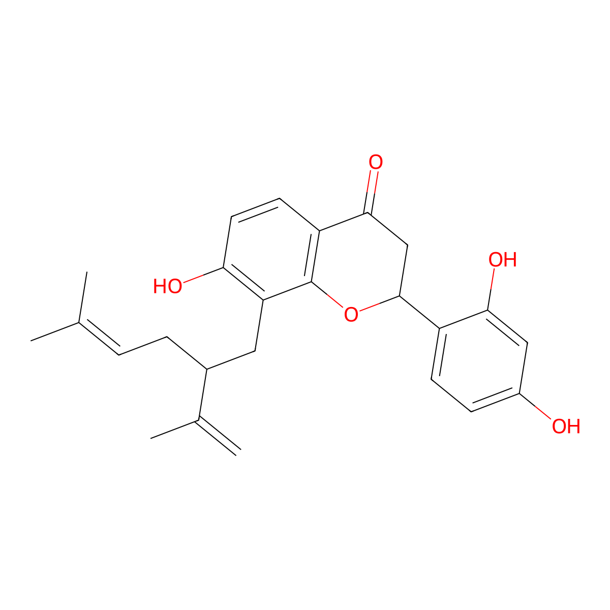 Lehmannin molecular structure, CAS 112613-52-2