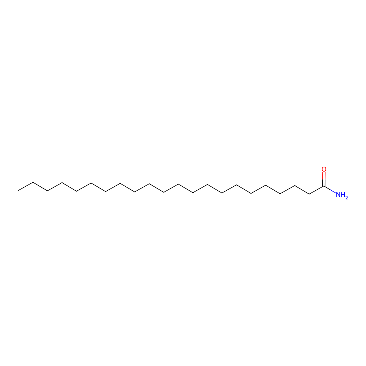 Docosanamide molecular structure, CAS 112635-91-3