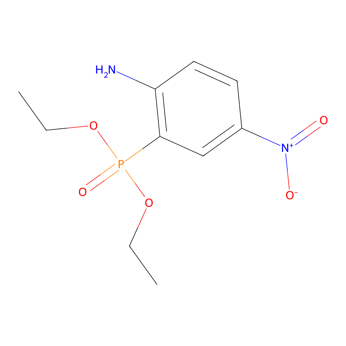 Diethyl (2-amino-5-nitrophenyl)phosphonate molecular structure, CAS 1126651-89-5