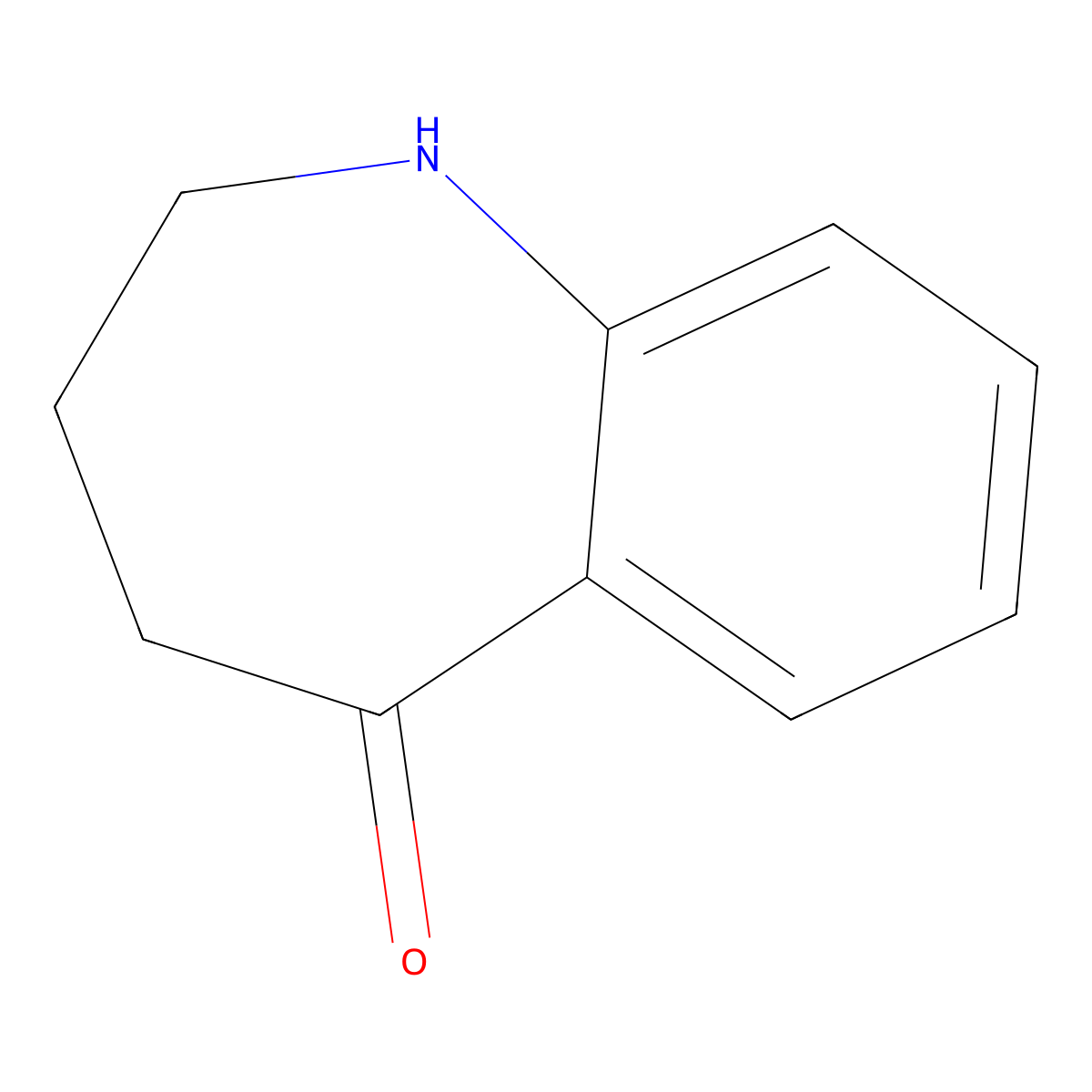 1,2,3,4-Tetrahydro-benzo(b)azepin-5-one molecular structure, CAS 1127-74-8