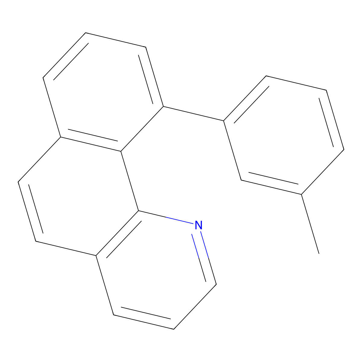 10-(m-Tolyl)benzo[h]quinoline molecular structure, CAS 1127212-97-8