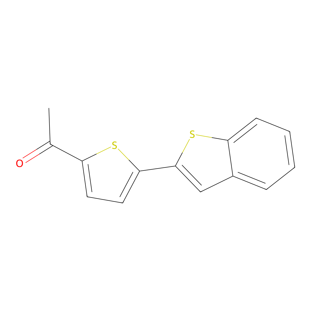 1-[5-(1-Benzothiophen-2-yl)thiophen-2-yl]ethan-1-one molecular structure, CAS 1127217-35-9
