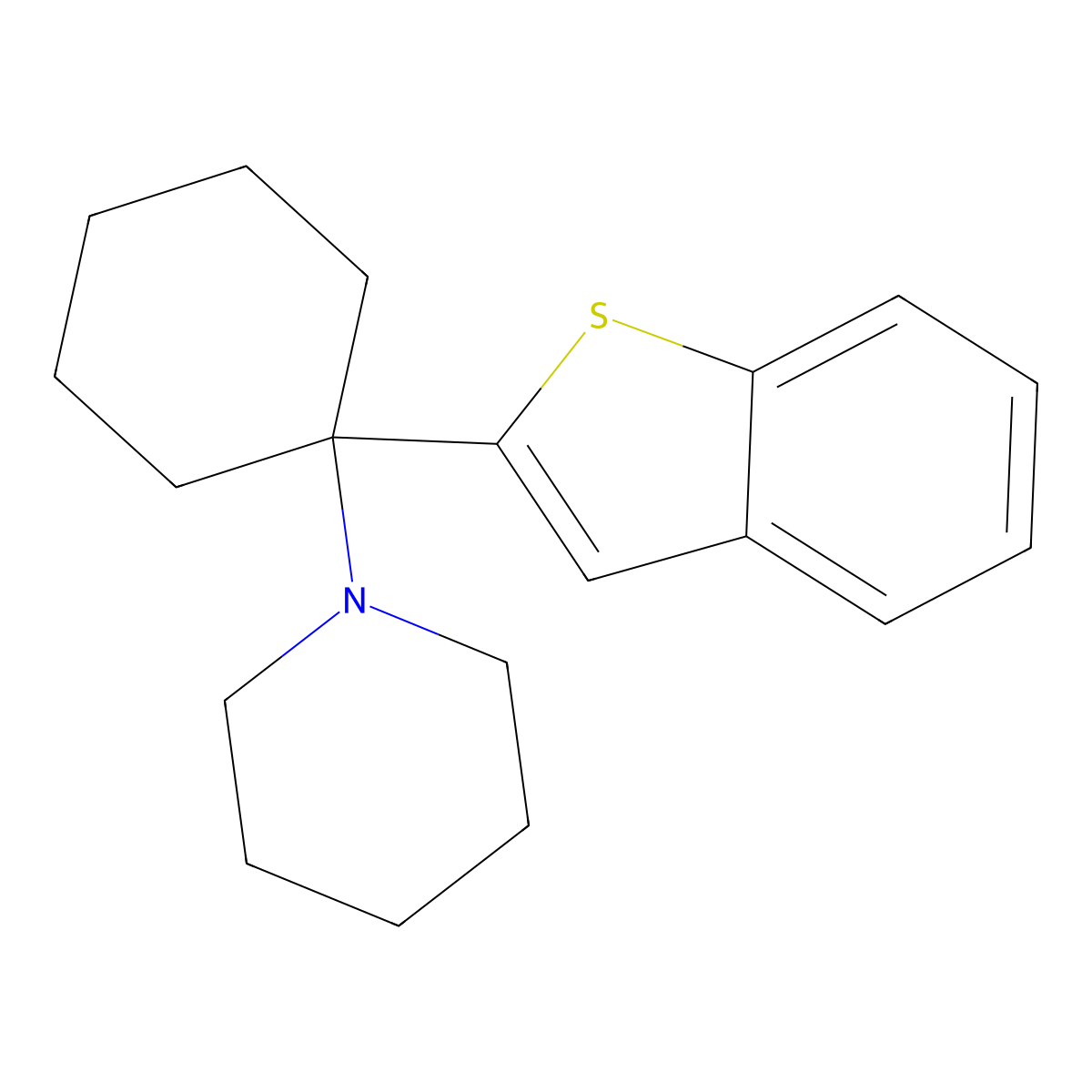 Btcp molecular structure, CAS 112726-66-6