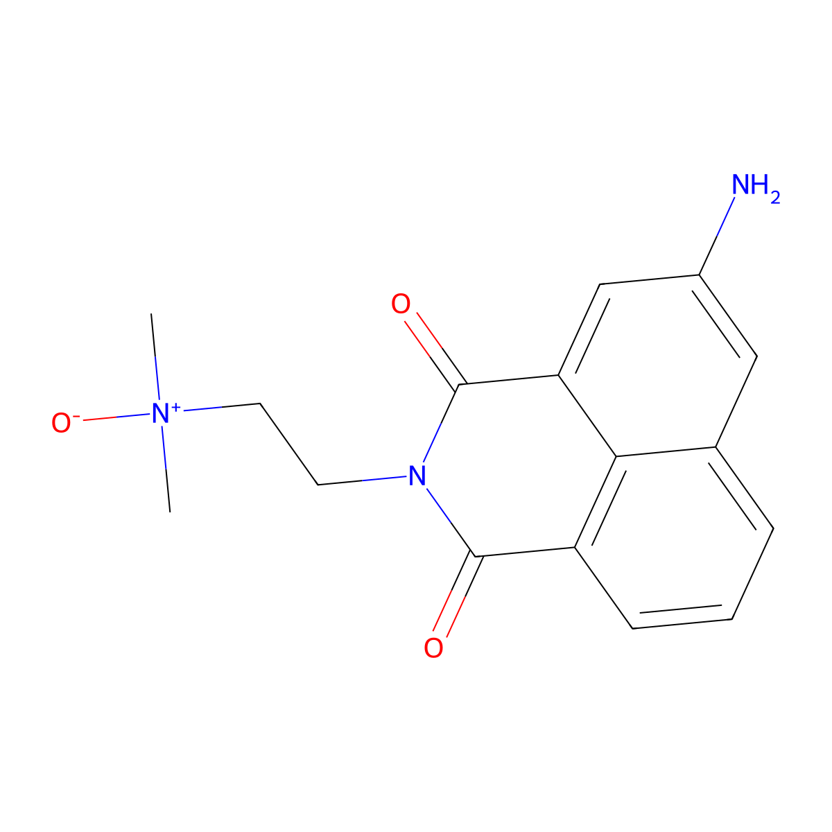 Amonafide N-Oxide molecular structure, CAS 112726-97-3