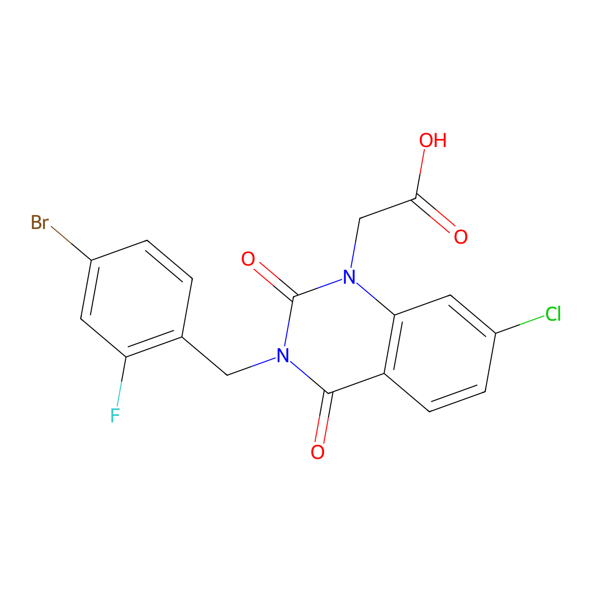 Zenarestat molecular structure, CAS 112733-06-9