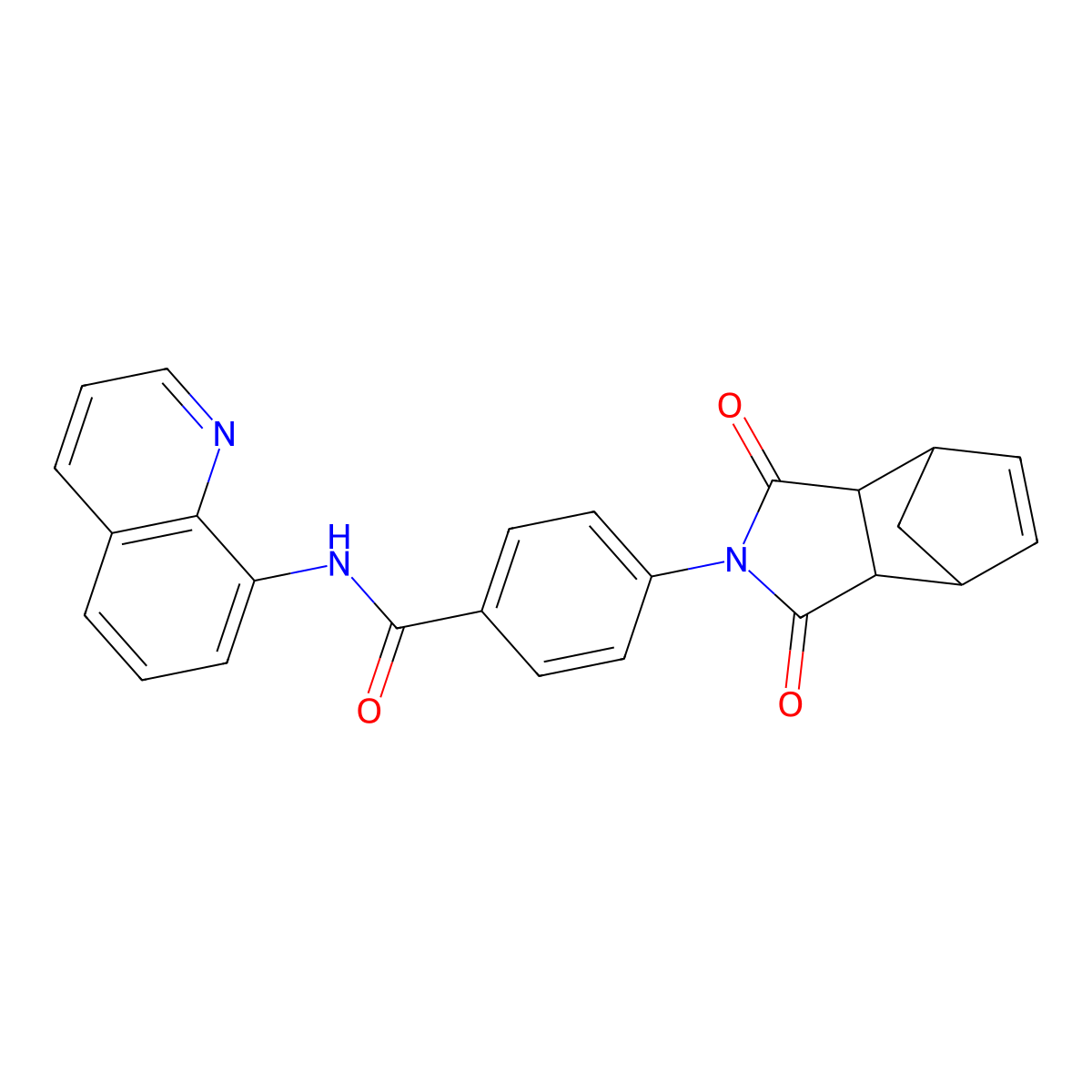 IWR-1-endo molecular structure, CAS 1127442-82-3