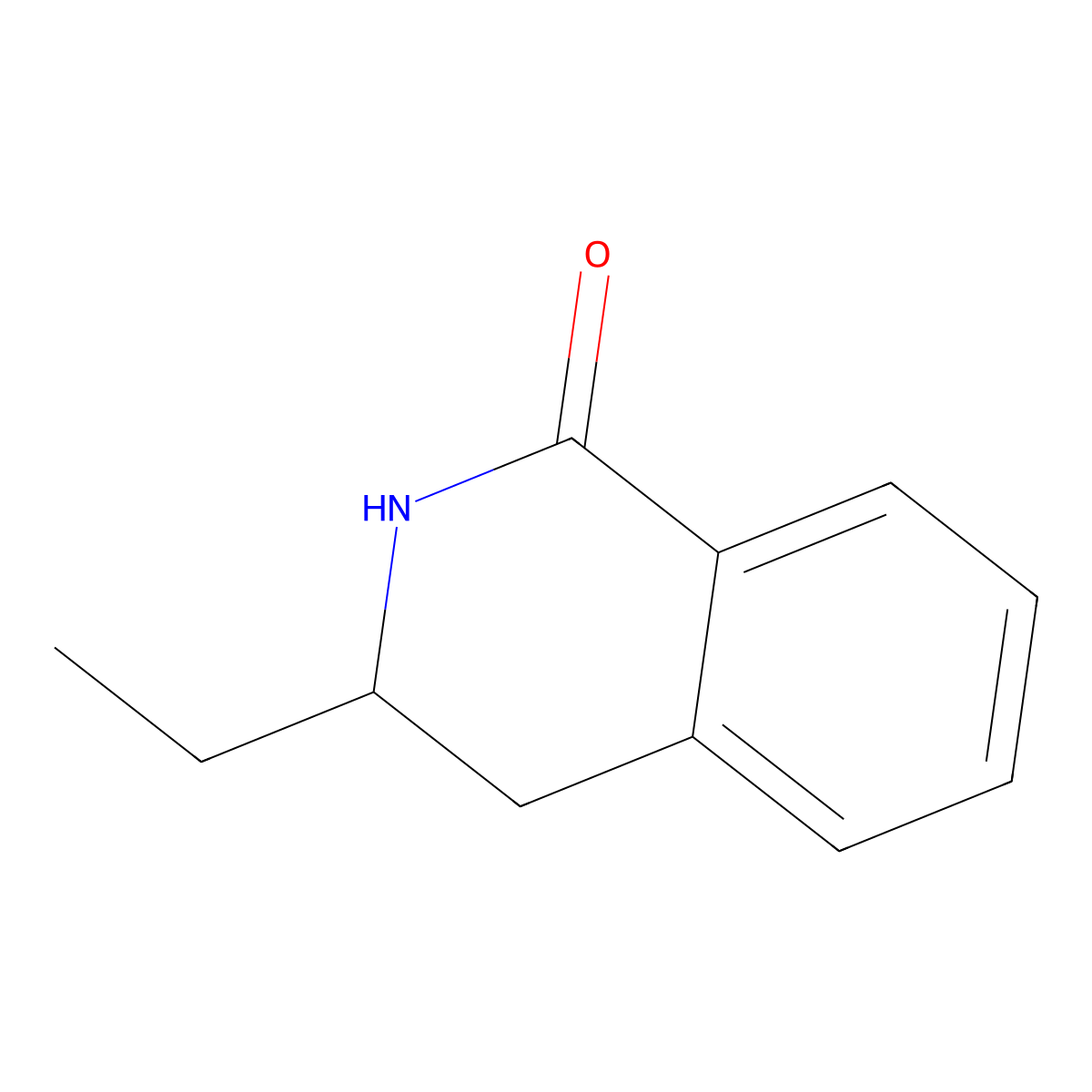 3-Ethyl-1,2,3,4-tetrahydroisoquinolin-1-one molecular structure, CAS 112794-32-8