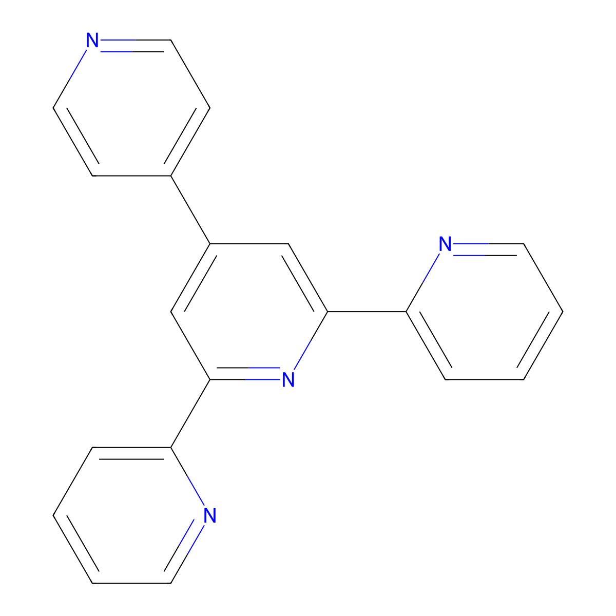 4'-(4-Pyridyl)-2,2':6',2''-terpyridine molecular structure, CAS 112881-51-3