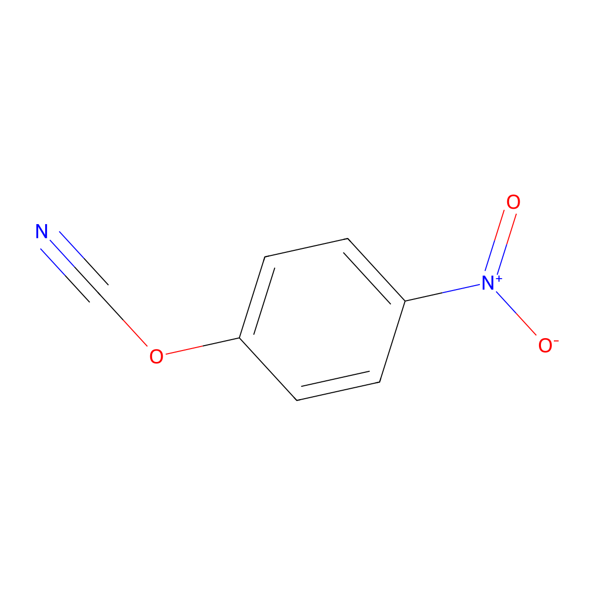 1-Cyanato-4-nitrobenzene molecular structure, CAS 1129-38-0