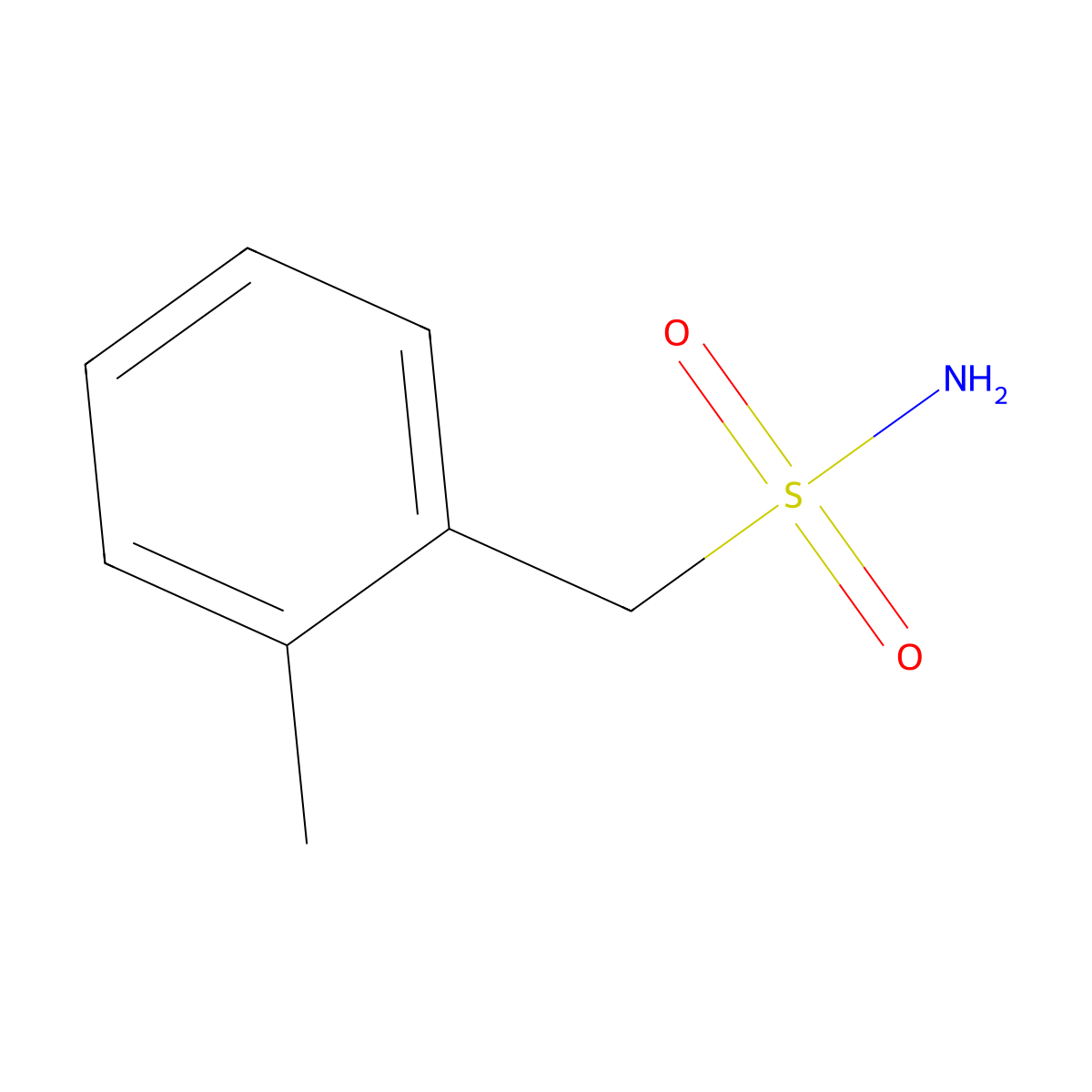 (2-Methylphenyl)methanesulfonamide molecular structure, CAS 112941-34-1