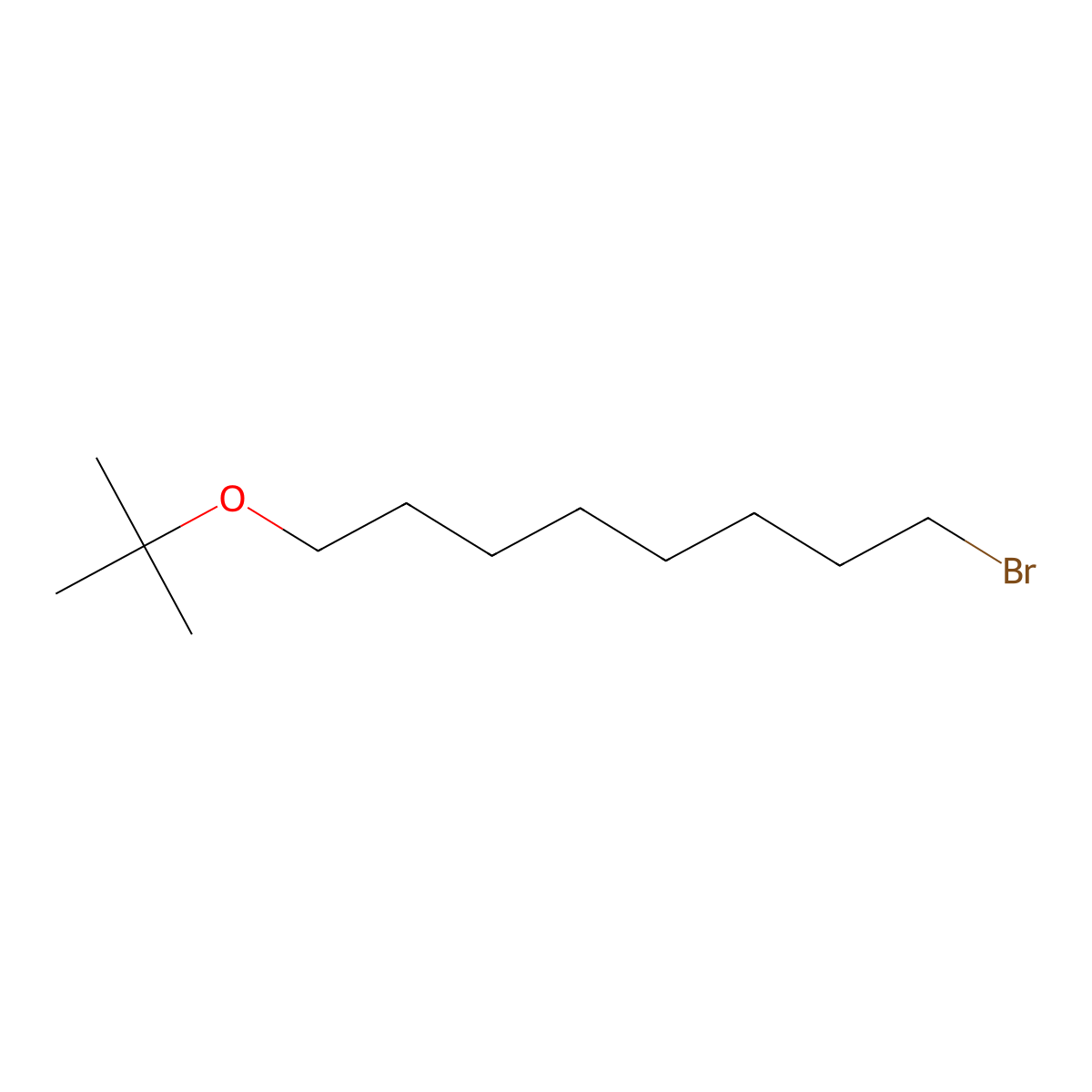1-Bromo-8-(tert-butoxy)octane molecular structure, CAS 112983-41-2