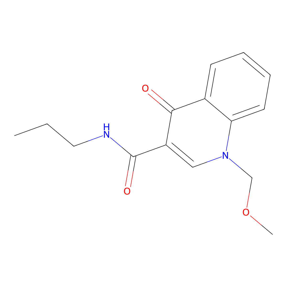 Terbequinil molecular structure, CAS 113079-82-6