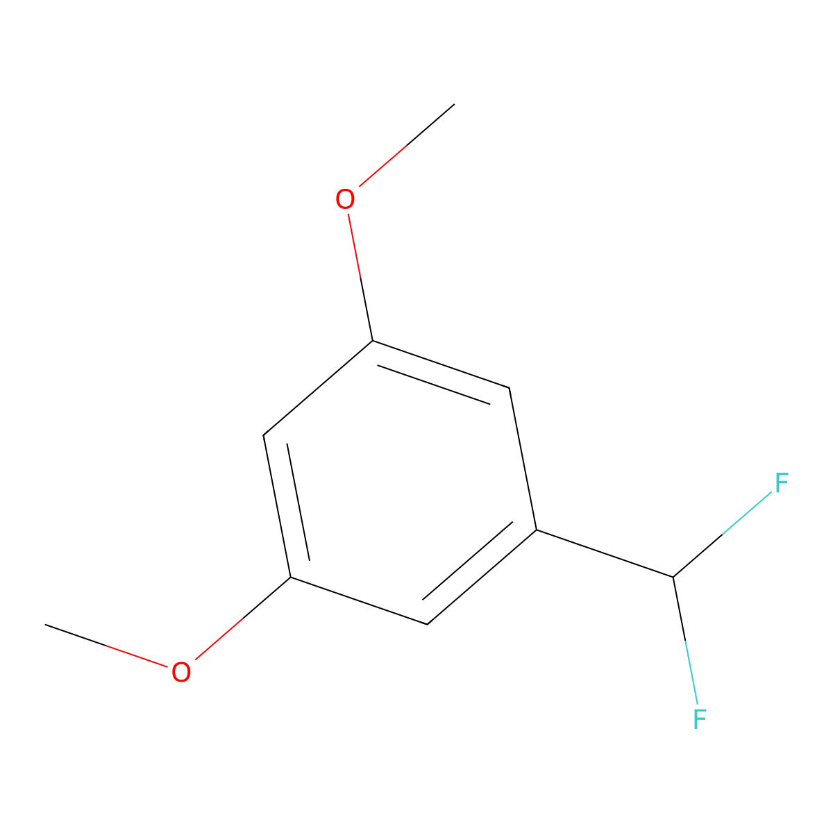 1-(Difluoromethyl)-3,5-dimethoxybenzene molecular structure, CAS 1130808-88-6