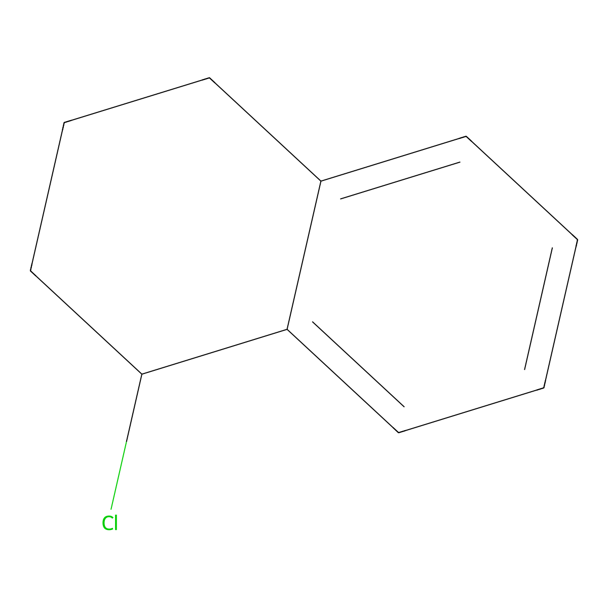1-Chloro-1,2,3,4-tetrahydronaphthalene molecular structure, CAS 113110-47-7