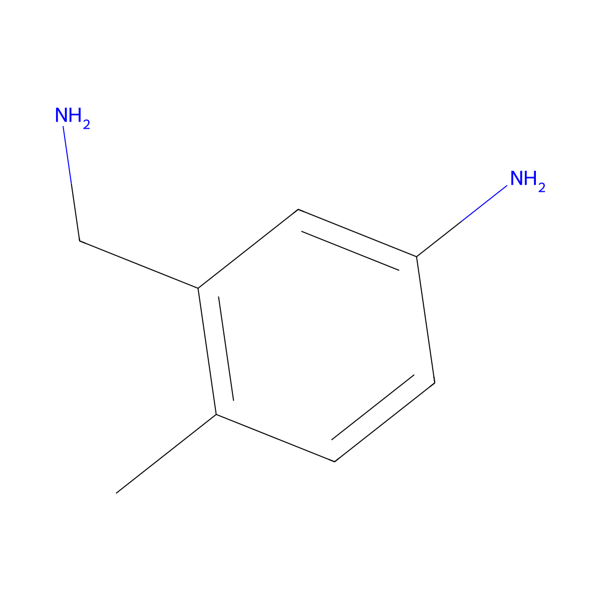 5-Amino-2-methylbenzylamine molecular structure, CAS 113135-68-5