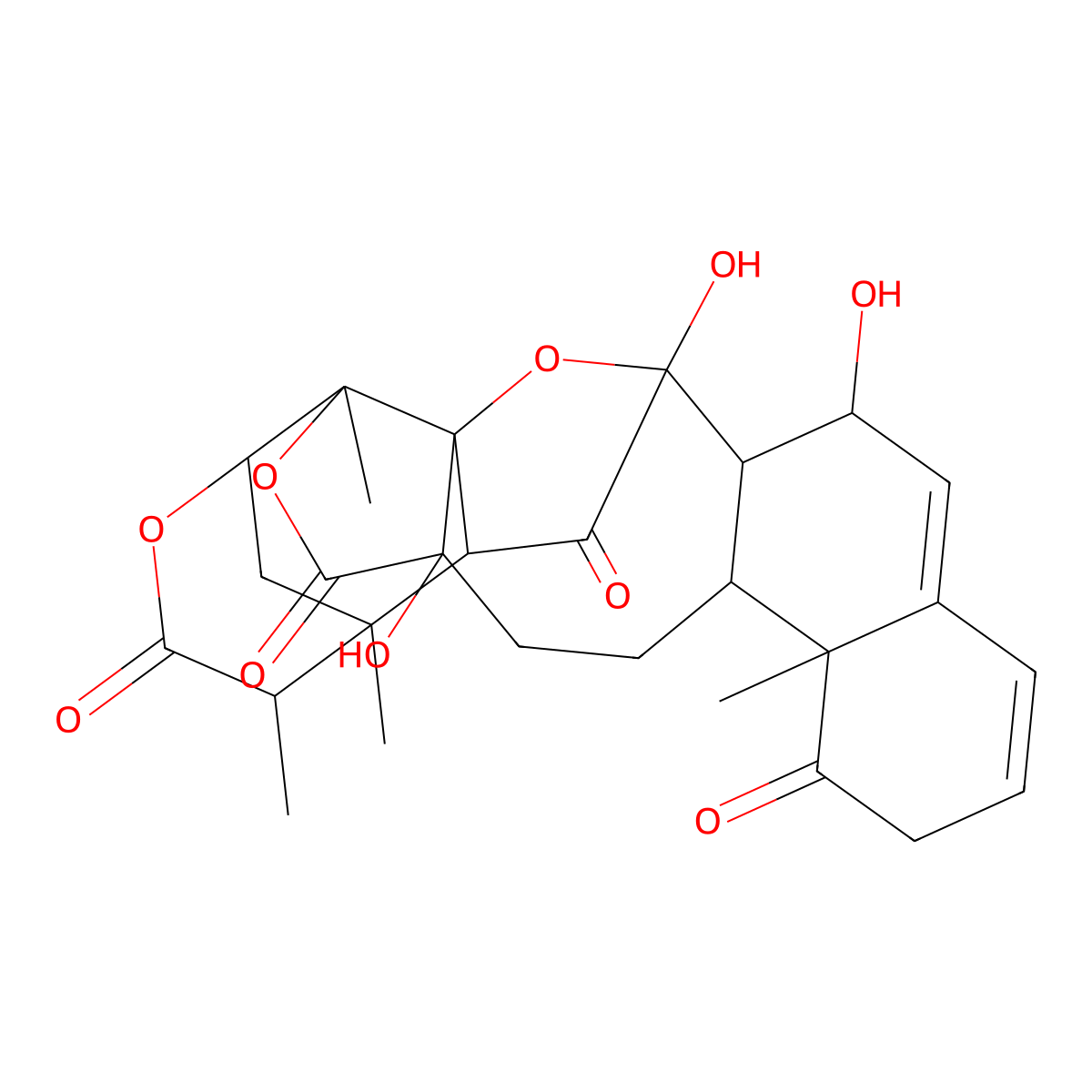 Physalin L molecular structure, CAS 113146-74-0