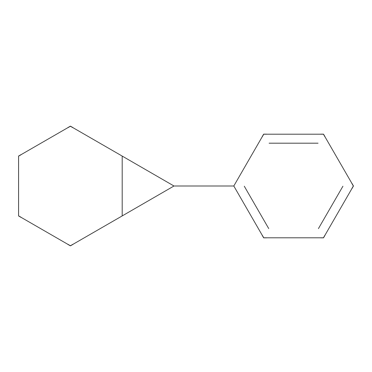 7-Phenylbicyclo[4.1.0]heptane molecular structure, CAS 1132-24-7