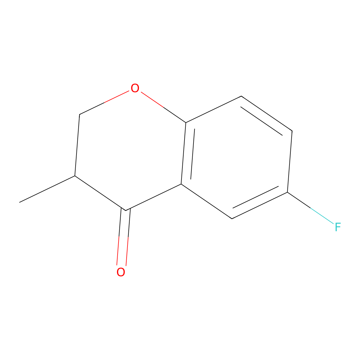 6-Fluoro-3-methyl-chroman-4-one molecular structure, CAS 113209-67-9