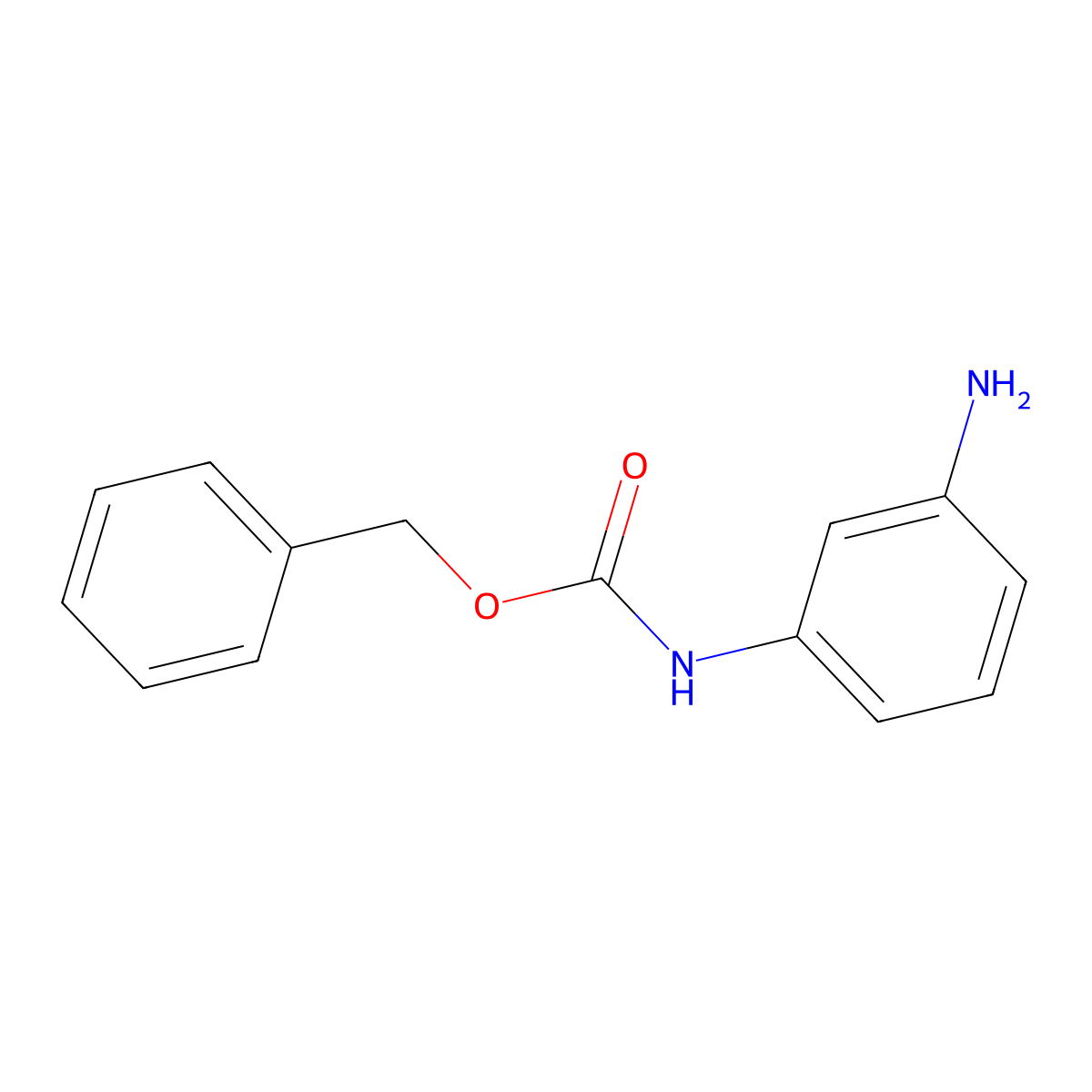 (3-Amino-phenyl)-carbamic acid benzyl ester molecular structure, CAS 113261-00-0