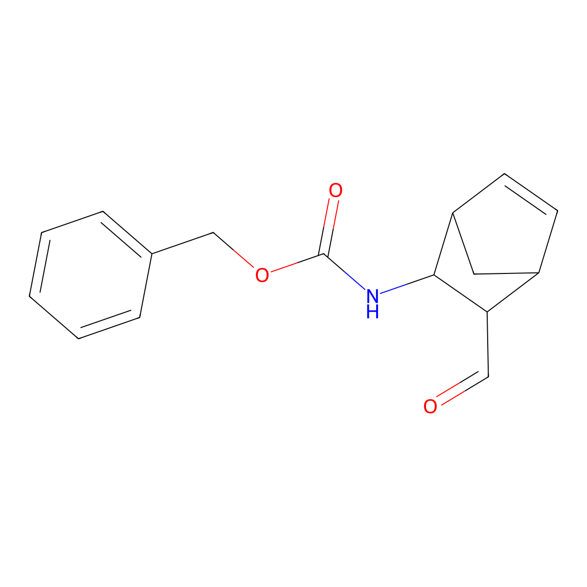 Benzyl N-{3-formylbicyclo[2.2.1]hept-5-EN-2-YL}carbamate molecular structure, CAS 1132677-95-2