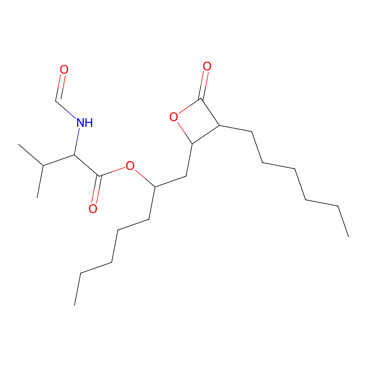 Valilactone molecular structure, CAS 113276-96-3