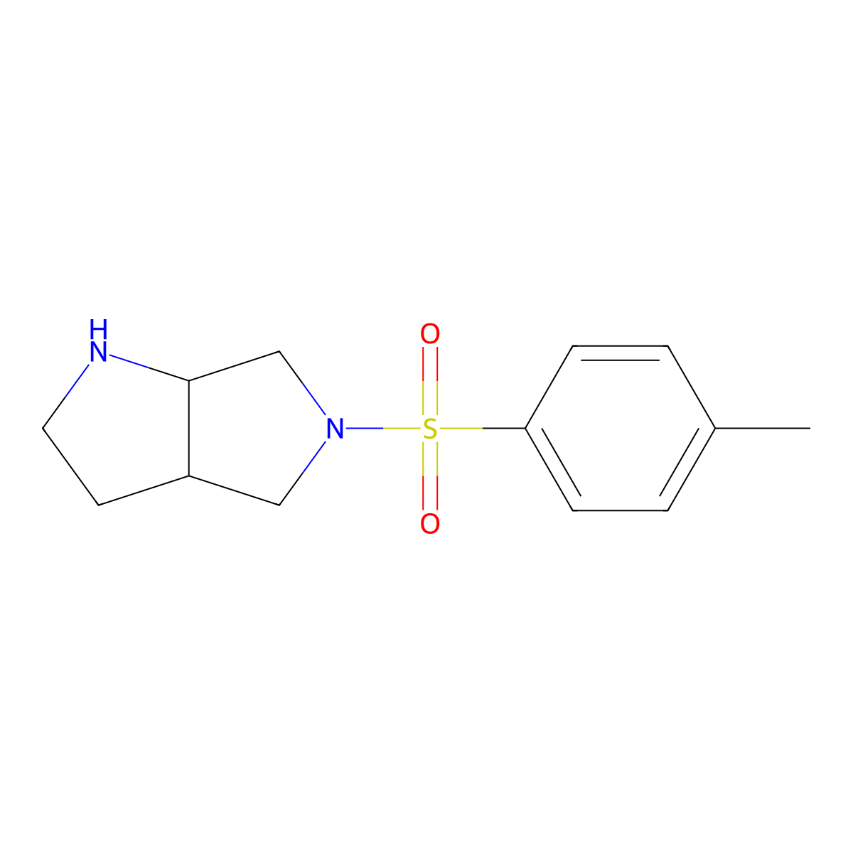 cis-5-Tosyloctahydropyrrolo[3,4-b]pyrrole molecular structure, CAS 1132827-79-2