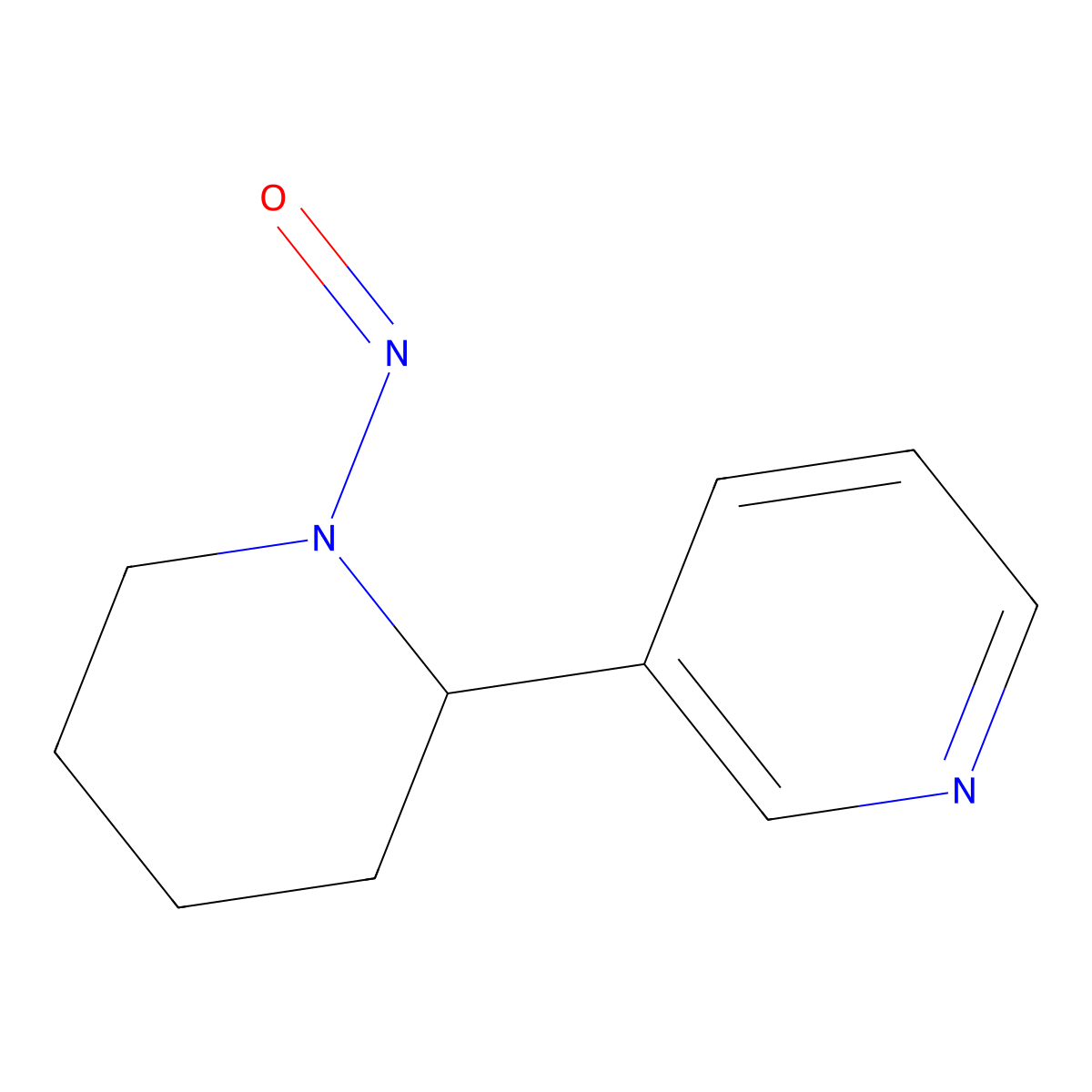 N-Nitrosoanabasine molecular structure, CAS 1133-64-8