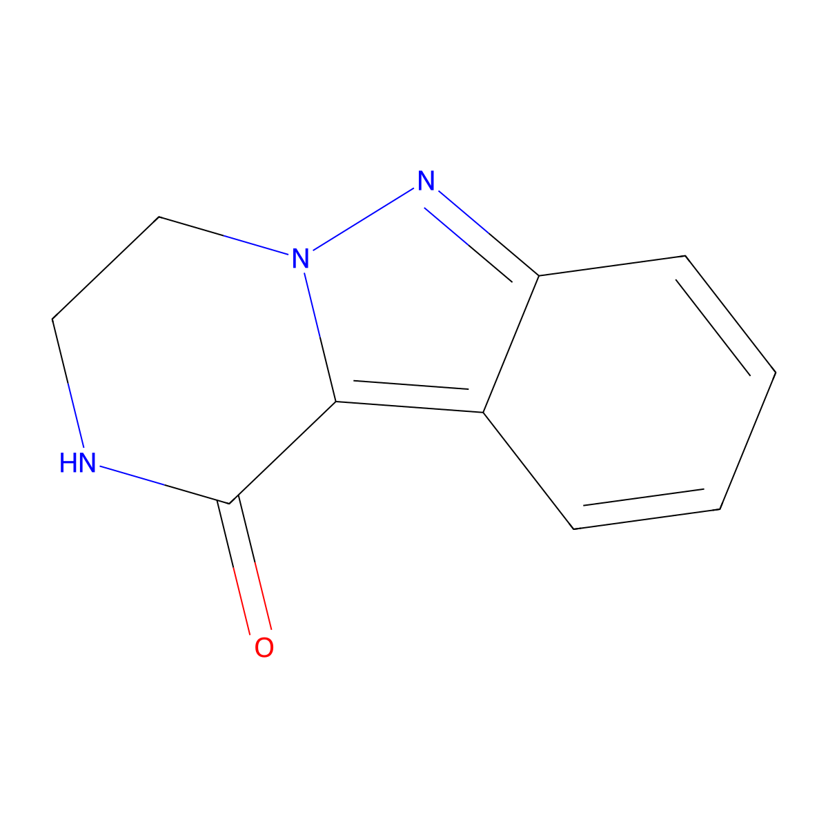 3,4-dihydropyrazino[1,2-b]indazol-1(2H)-one molecular structure, CAS 1133065-96-9