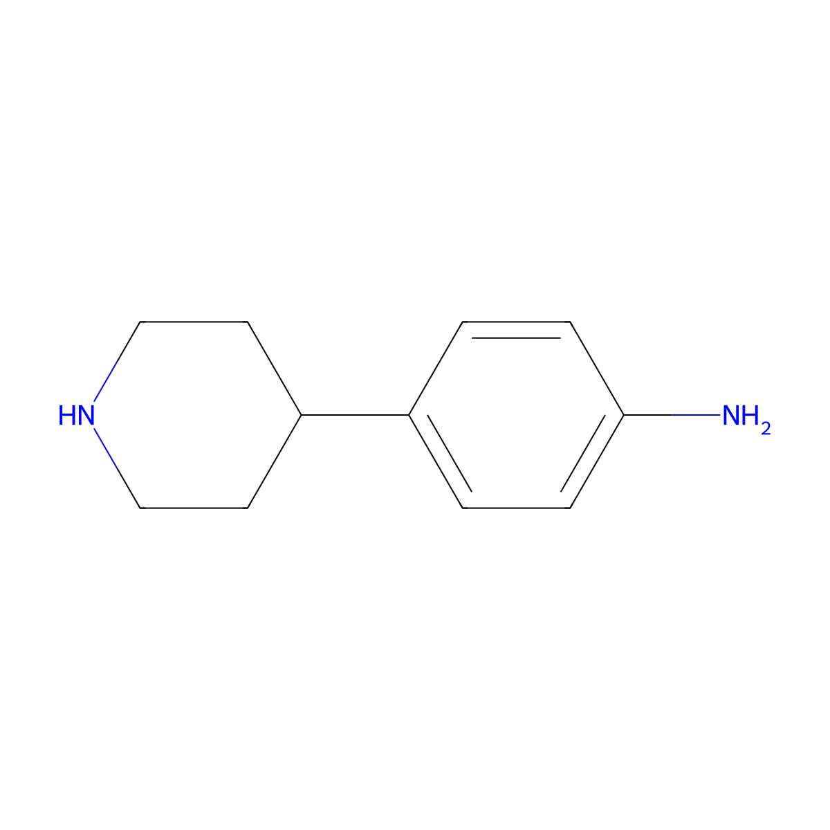 4-(Piperidin-4-yl)aniline molecular structure, CAS 113310-52-4