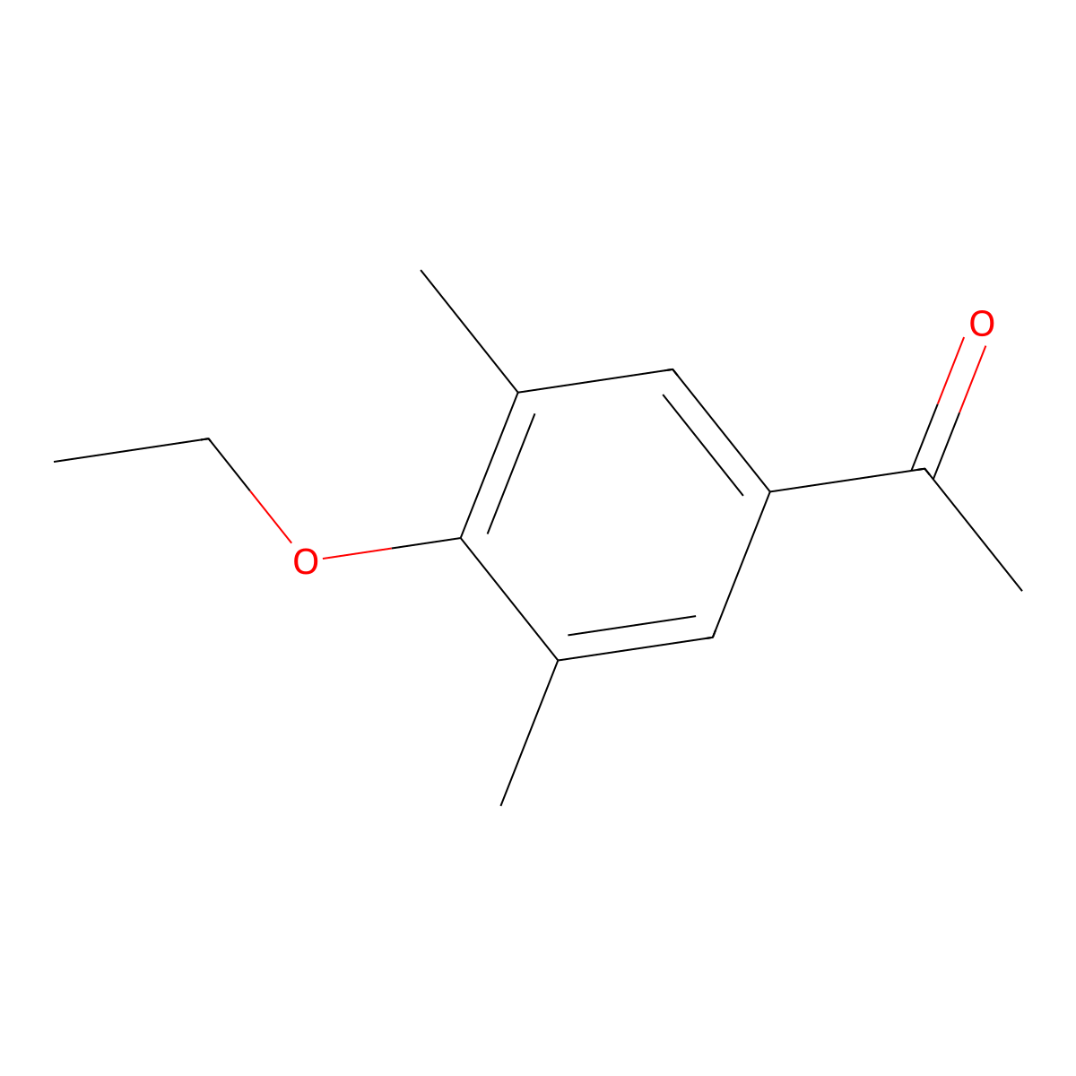 1-(4-Ethoxy-3,5-dimethylphenyl)ethanone molecular structure, CAS 113361-73-2