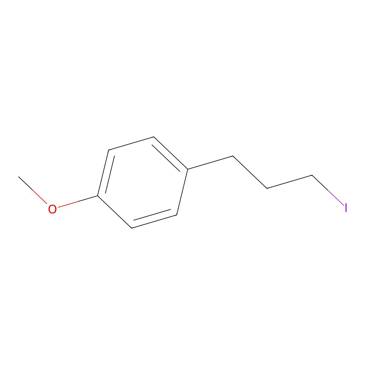 1-(3-Iodopropyl)-4-methoxybenzene molecular structure, CAS 113379-13-8