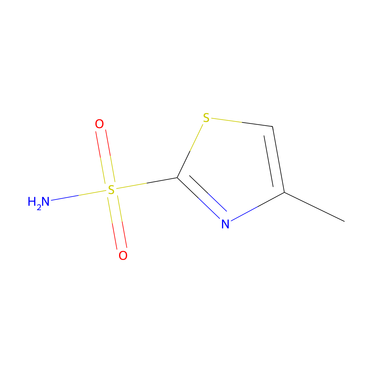 2-Thiazolesulfonamide,4-methyl-(9CI) molecular structure, CAS 113411-23-7