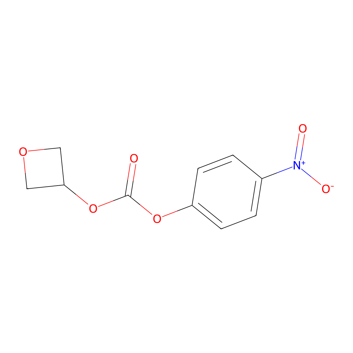 4-Nitrophenyl oxetan-3-yl carbonate molecular structure, CAS 1134113-37-3