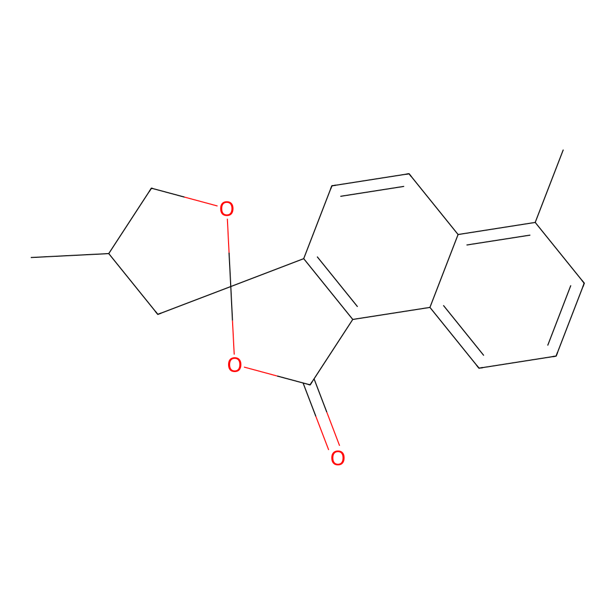Epidanshenspiroketallactone molecular structure, CAS 113472-19-8
