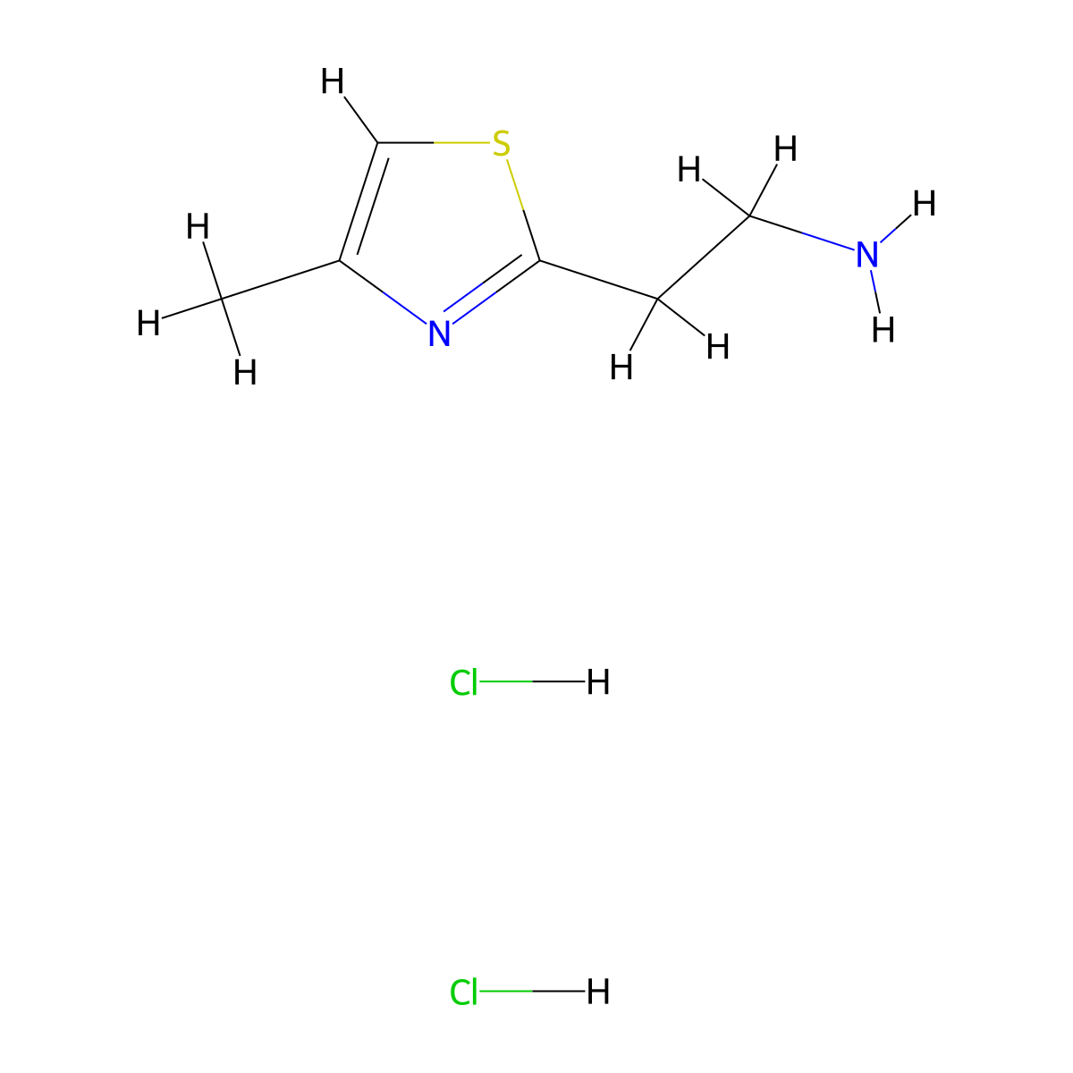 [2-(4-Methyl-1,3-thiazol-2-yl)ethyl]amine dihydrochloride molecular structure, CAS 1134723-32-2