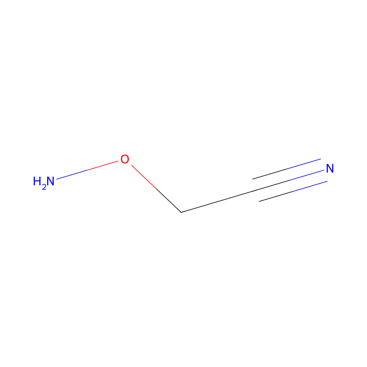 2-(Aminooxy)acetonitrile molecular structure, CAS 113501-34-1