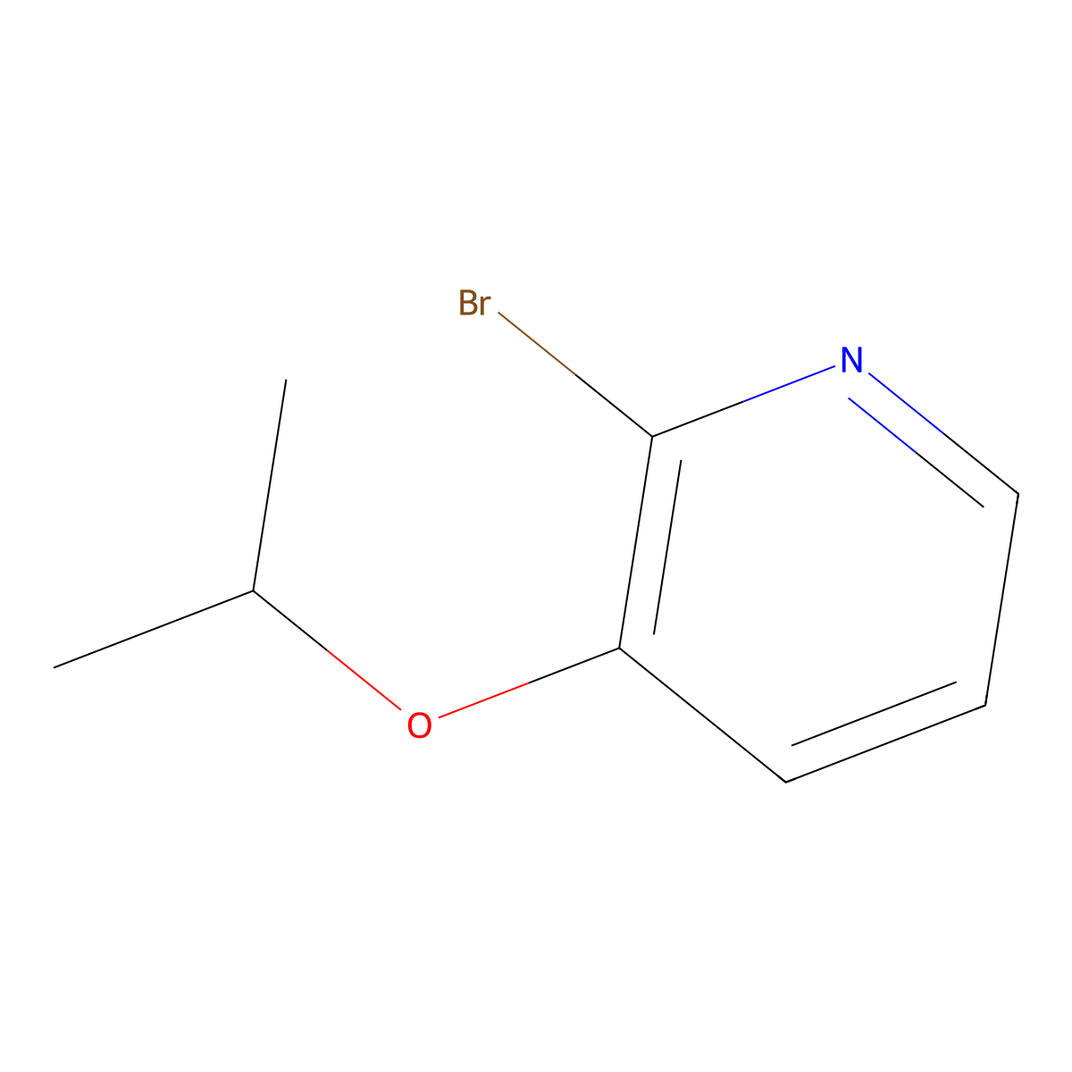 2-Bromo-3-isopropoxypyridine molecular structure, CAS 113503-65-4