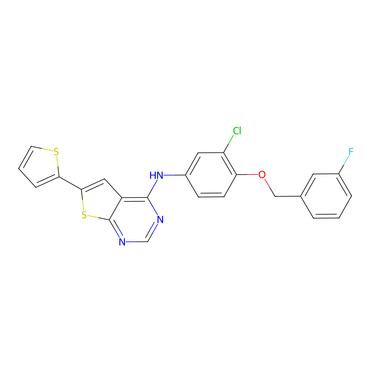 EGFR/ErbB-2 inhibitor-1 molecular structure, CAS 1135150-79-6
