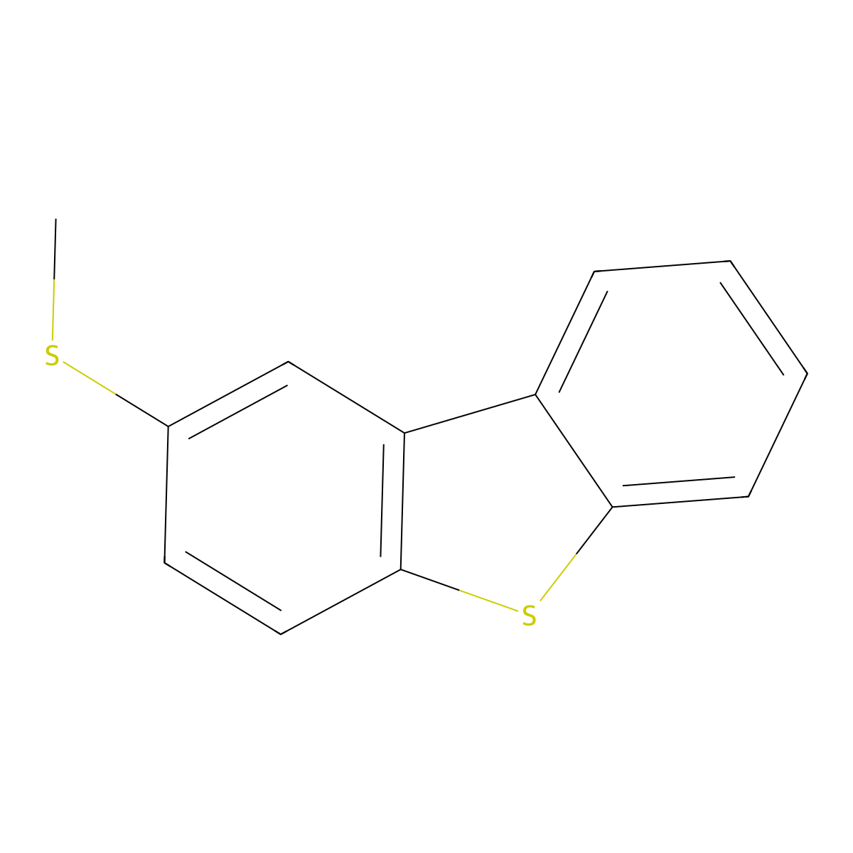 2-(Methylthio)dibenzo[b,d]thiophene molecular structure, CAS 113525-40-9